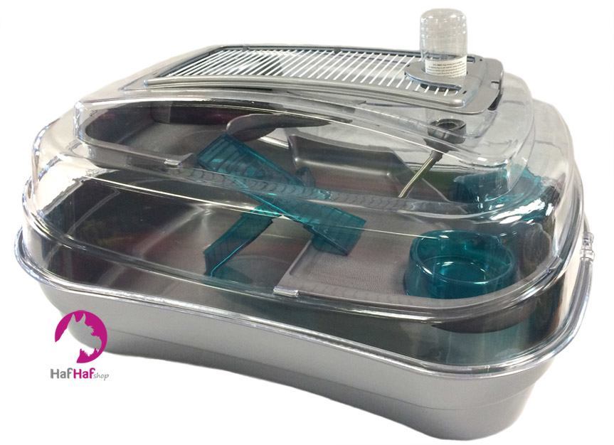 Plastová klec pro hlodavce - ROSEWOOD STUNNING SILVER